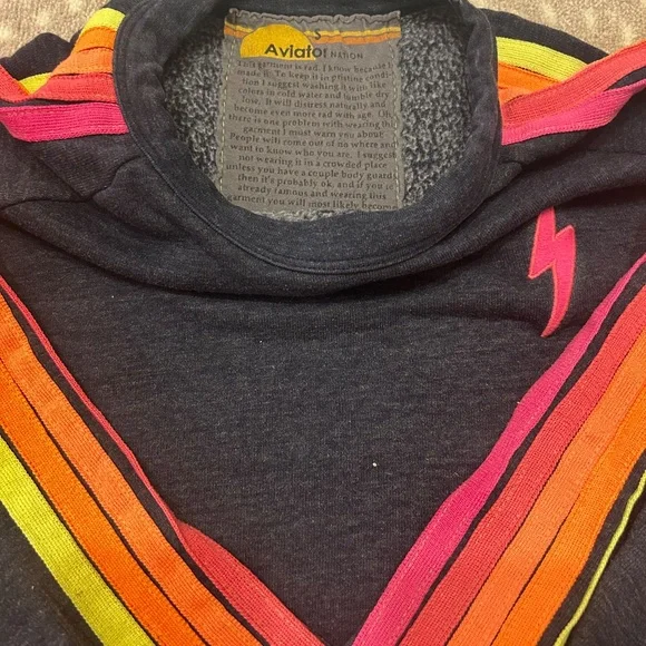 SUPER CUTE AVIATOR NATION SWEATSHIRT - Picture 3 of 3